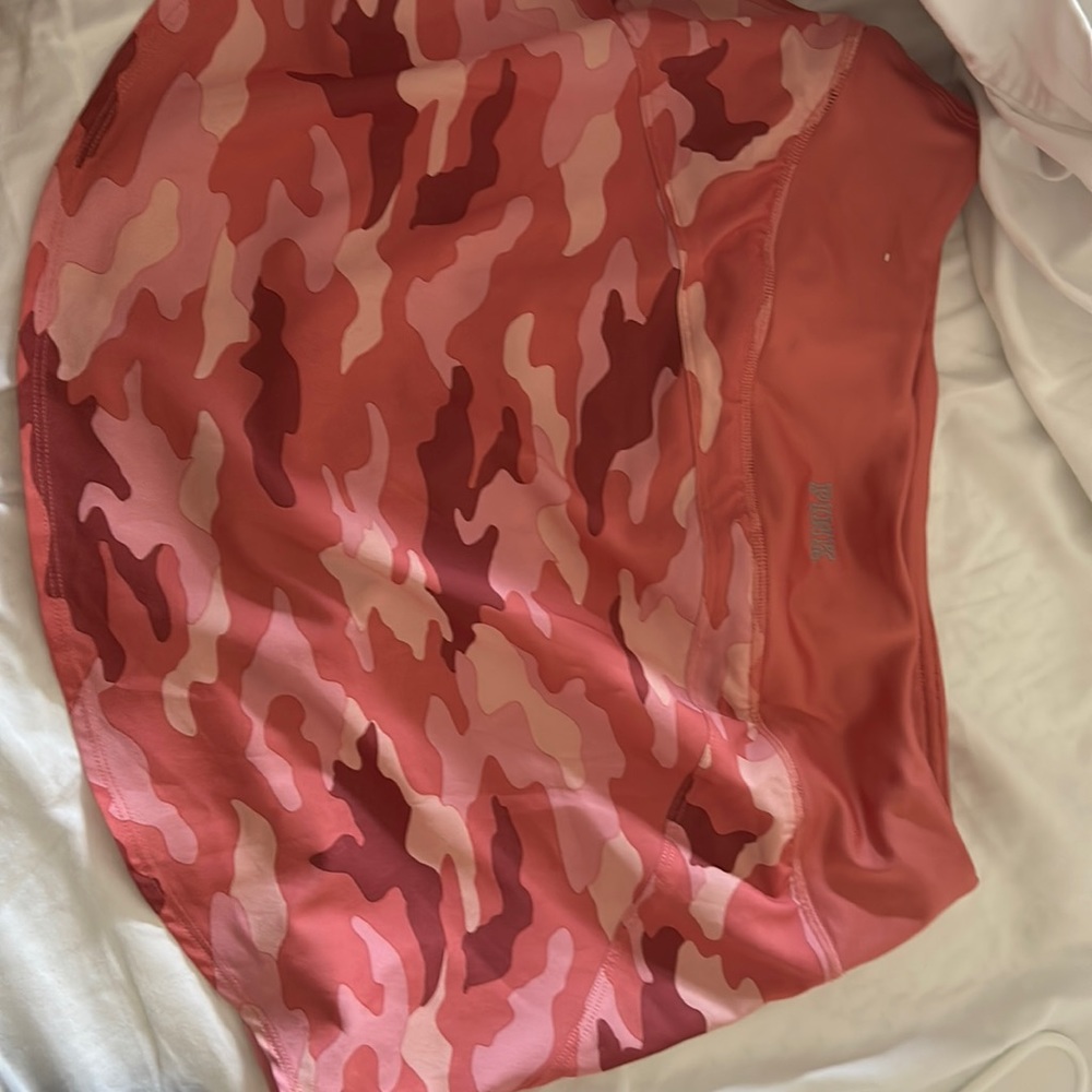 Pink tennis skirt